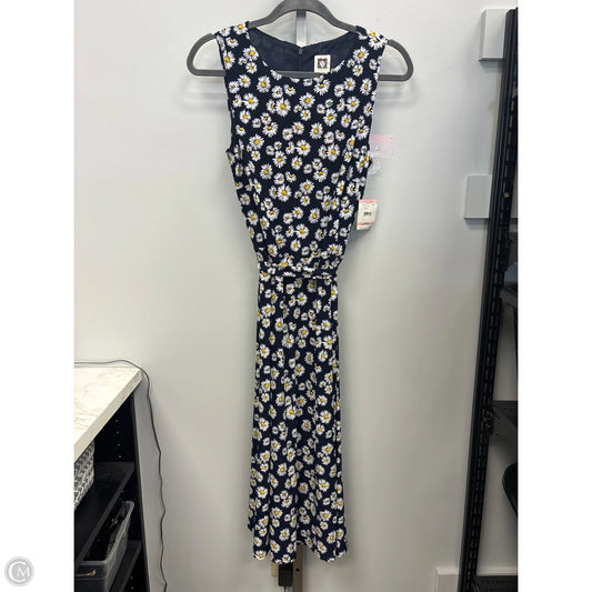 Dress Casual Midi By Anne Klein In Floral Print, Size: 10