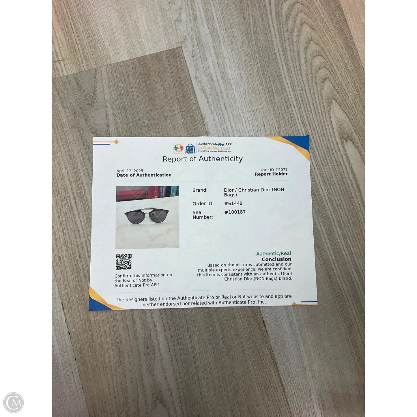 Sunglasses Luxury Designer By Dior