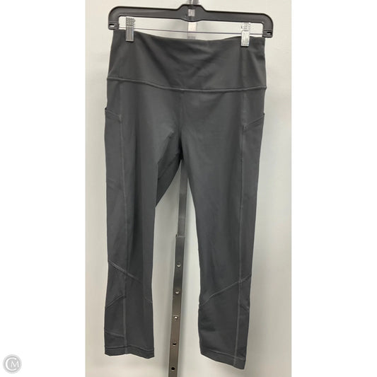 Athletic Pants By Lululemon In Grey, Size: S