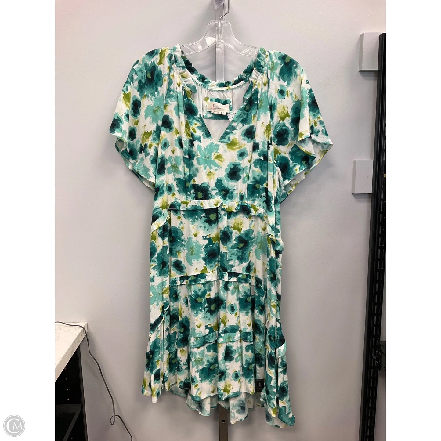 Dress Casual Short By Anthropologie In Floral Print, Size: S
