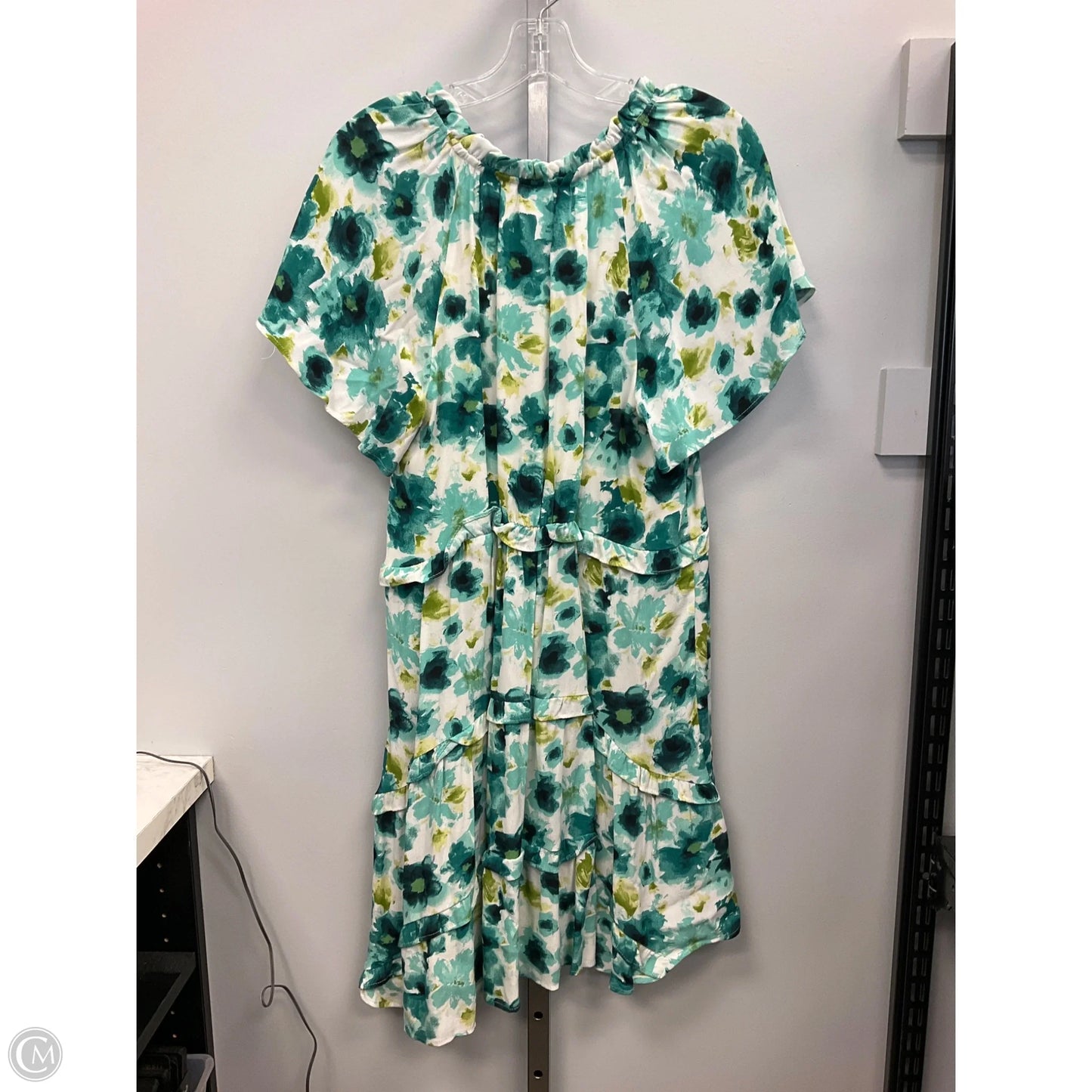 Dress Casual Short By Anthropologie In Floral Print, Size: S