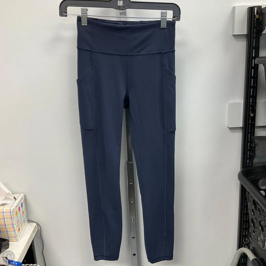 Athletic Leggings By Lululemon In Blue, Size: 4