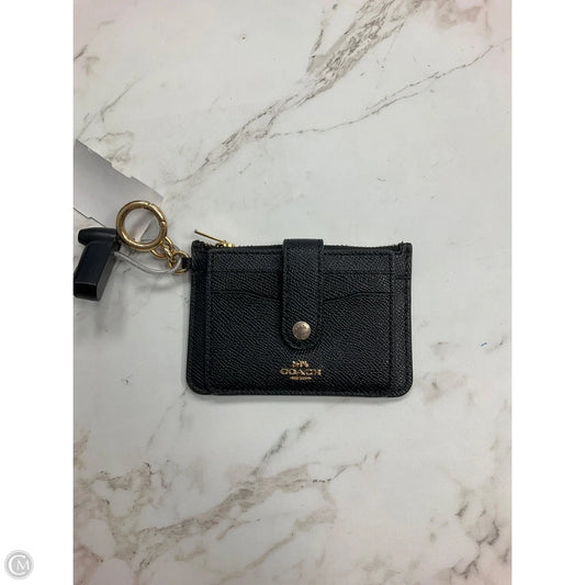 Coin Purse Designer By Coach, Size: Small