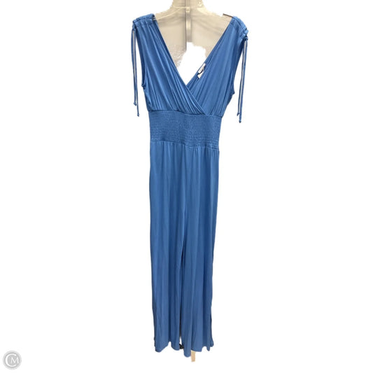 Jumpsuit By Lascana In Blue, Size: 8