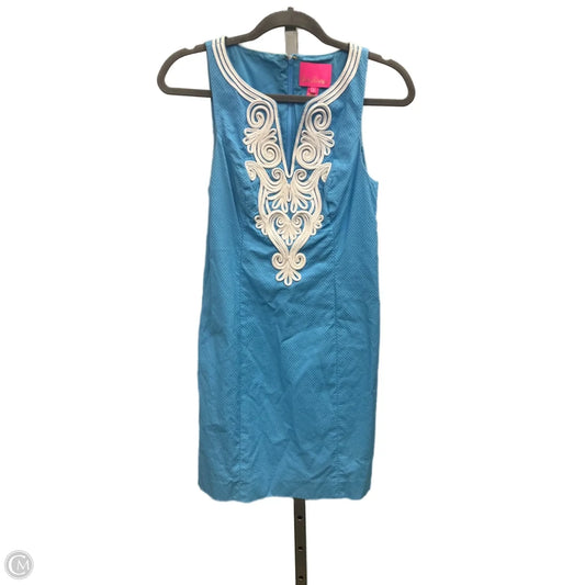 Dress Designer By Lilly Pulitzer In Blue, Size: 2