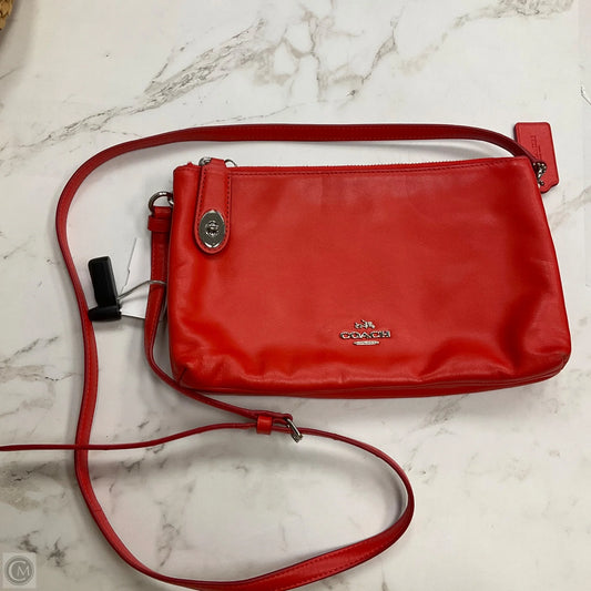 Crossbody Designer By Coach, Size: Medium