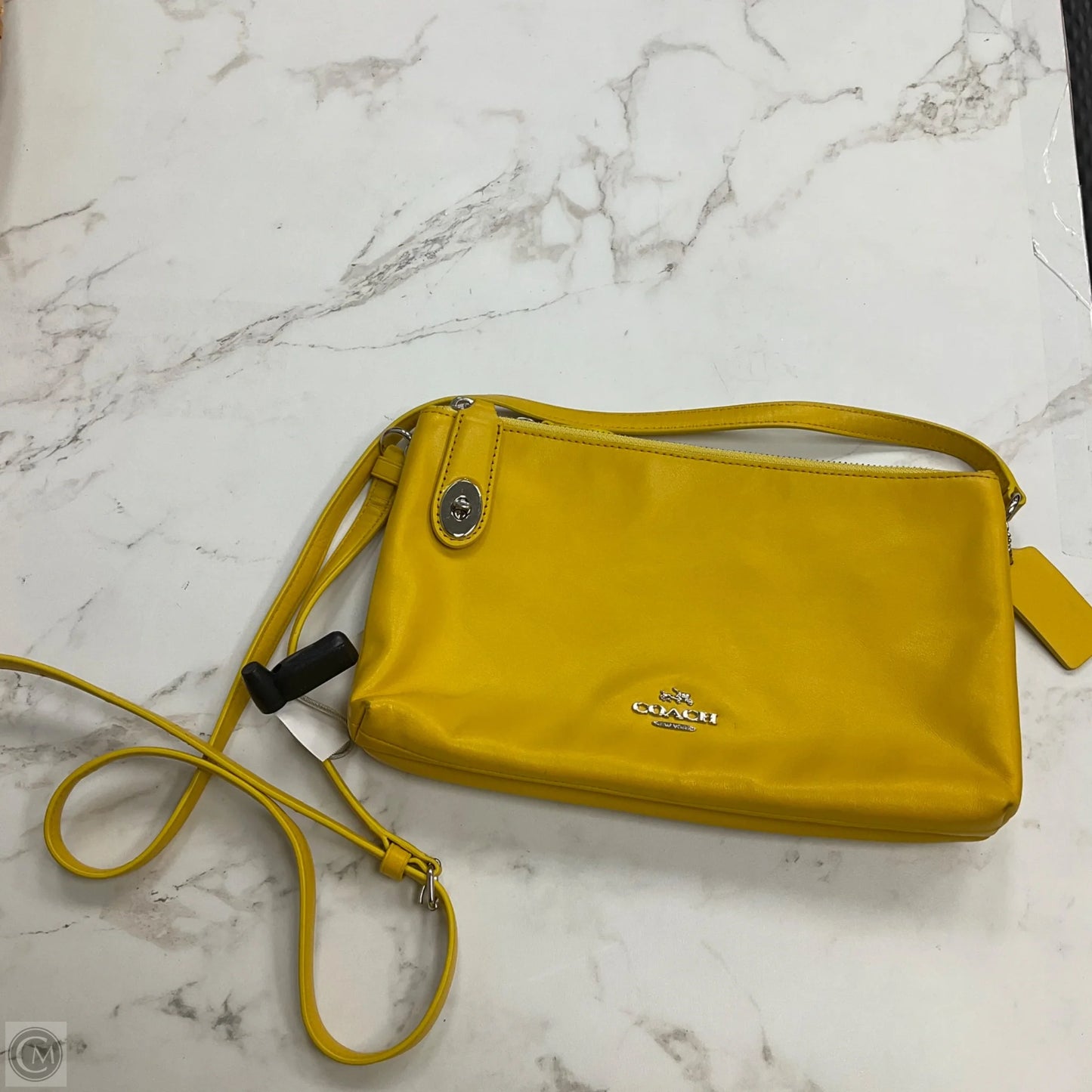 Crossbody Designer By Coach, Size: Medium
