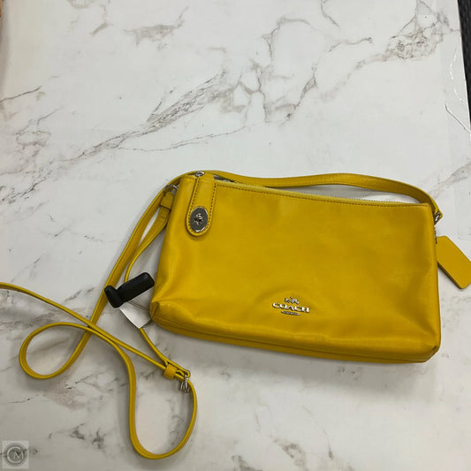 Crossbody Designer By Coach, Size: Medium