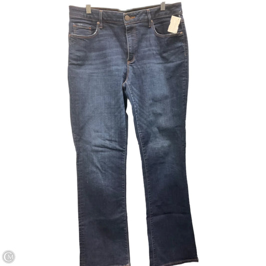 Jeans Boot Cut By Loft In Blue, Size: 12