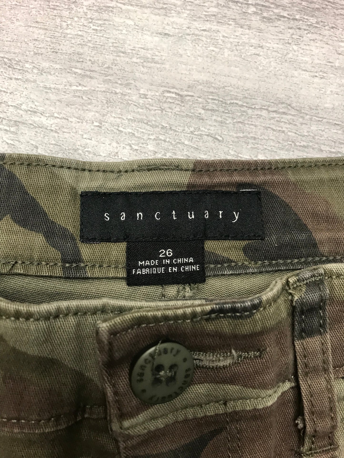 Pants Cargo & Utility By Sanctuary In Camouflage Print, Size: 2