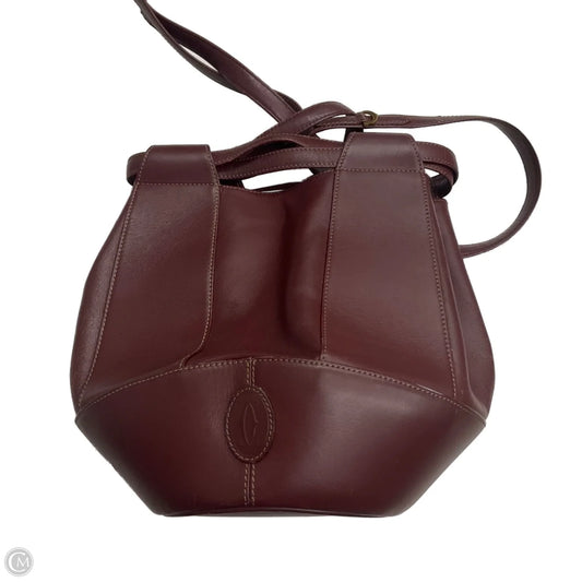 Handbag Designer By Cartier, Size: Medium