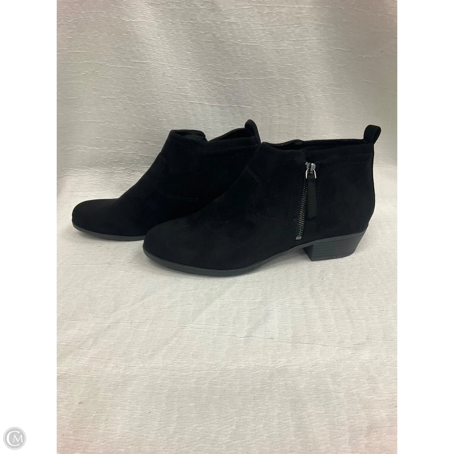Boots Ankle Heels By Arizona In Black, Size: 11