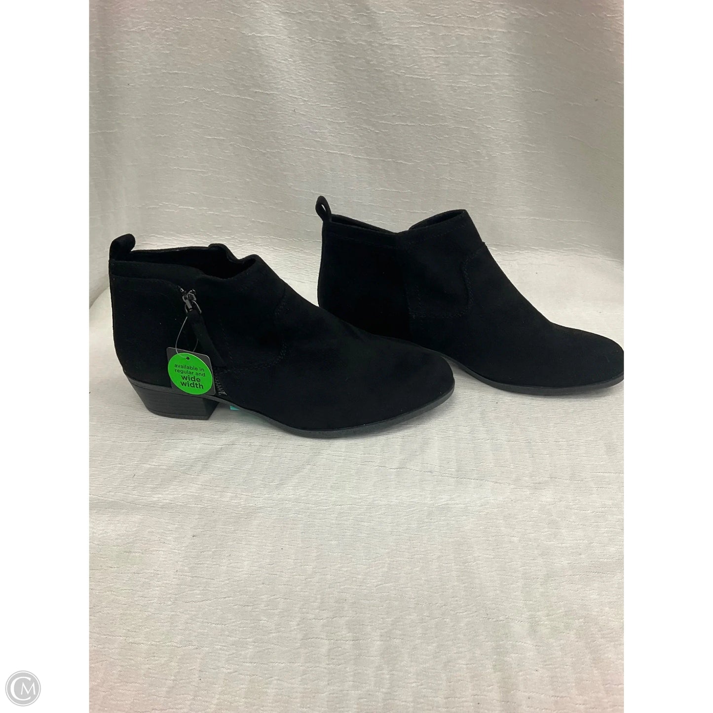 Boots Ankle Heels By Arizona In Black, Size: 11
