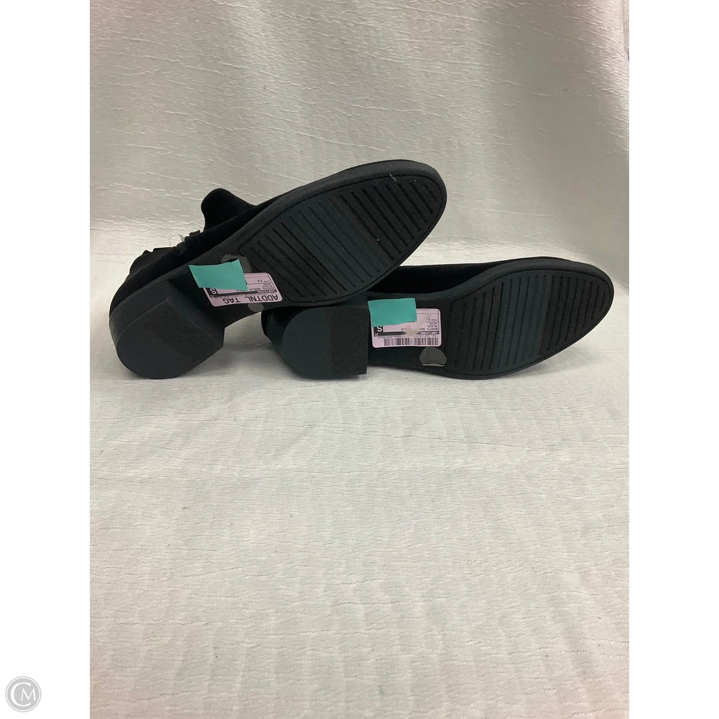 Boots Ankle Heels By Arizona In Black, Size: 11