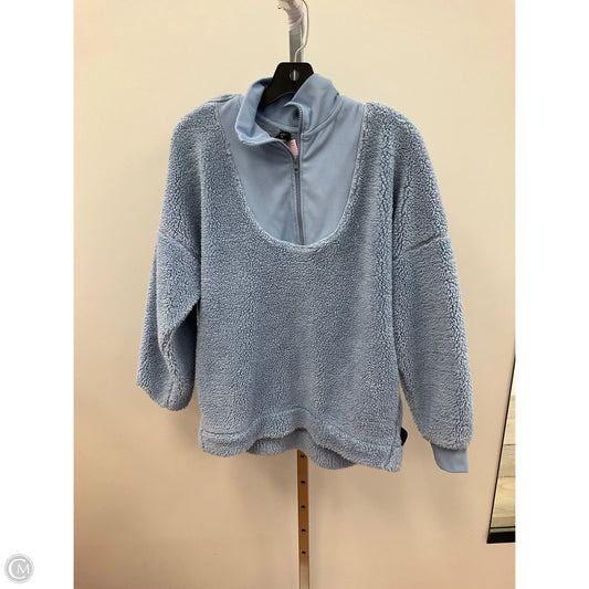 Jacket Fleece By Vogo In Blue, Size: M