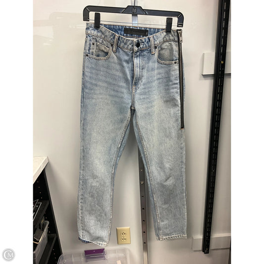 Jeans Luxury Designer By Alexander Wang In Blue, Size: 2