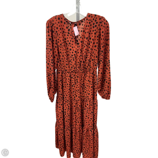 Dress Casual Maxi By Clothes Mentor In Animal Print, Size: S