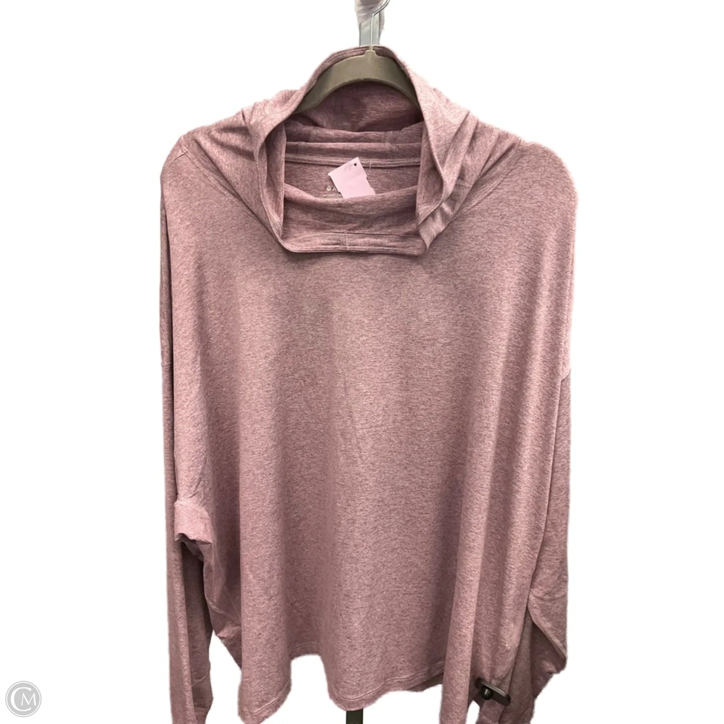 Sweatshirt Hoodie By Athleta In Purple, Size: 3x