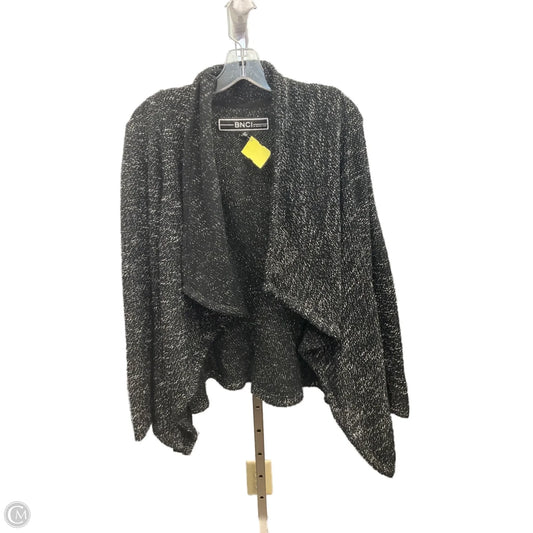 Sweater Cardigan By Clothes Mentor In Black, Size: M