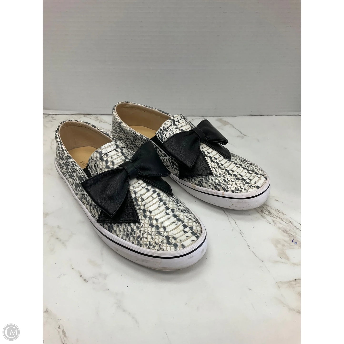 Shoes Designer By Kate Spade In Snakeskin Print, Size: 8