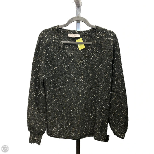 Sweater By Loft In Grey, Size: M