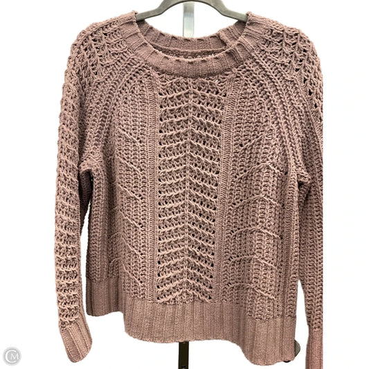 Sweater By American Eagle In Purple, Size: M