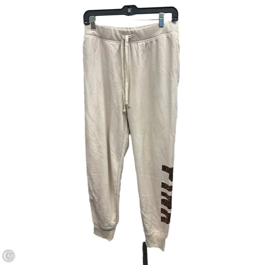 Pants Joggers By Pink In Tan, Size: M