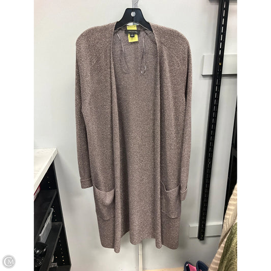 Cardigan By Ann Taylor In Gold, Size: M