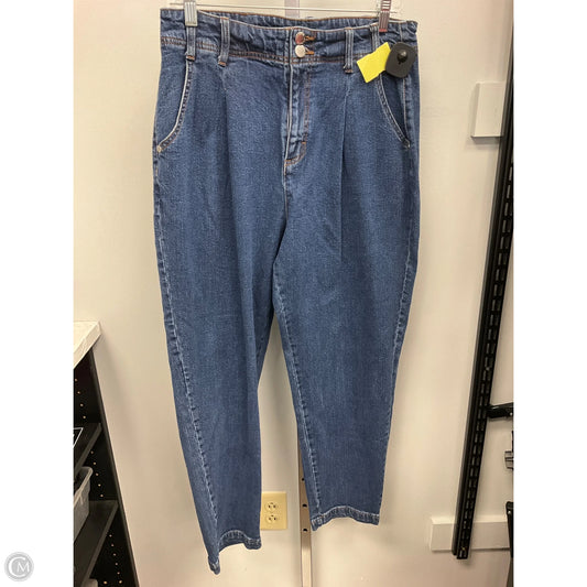 Jeans Boyfriend By Clothes Mentor In Blue, Size: 12