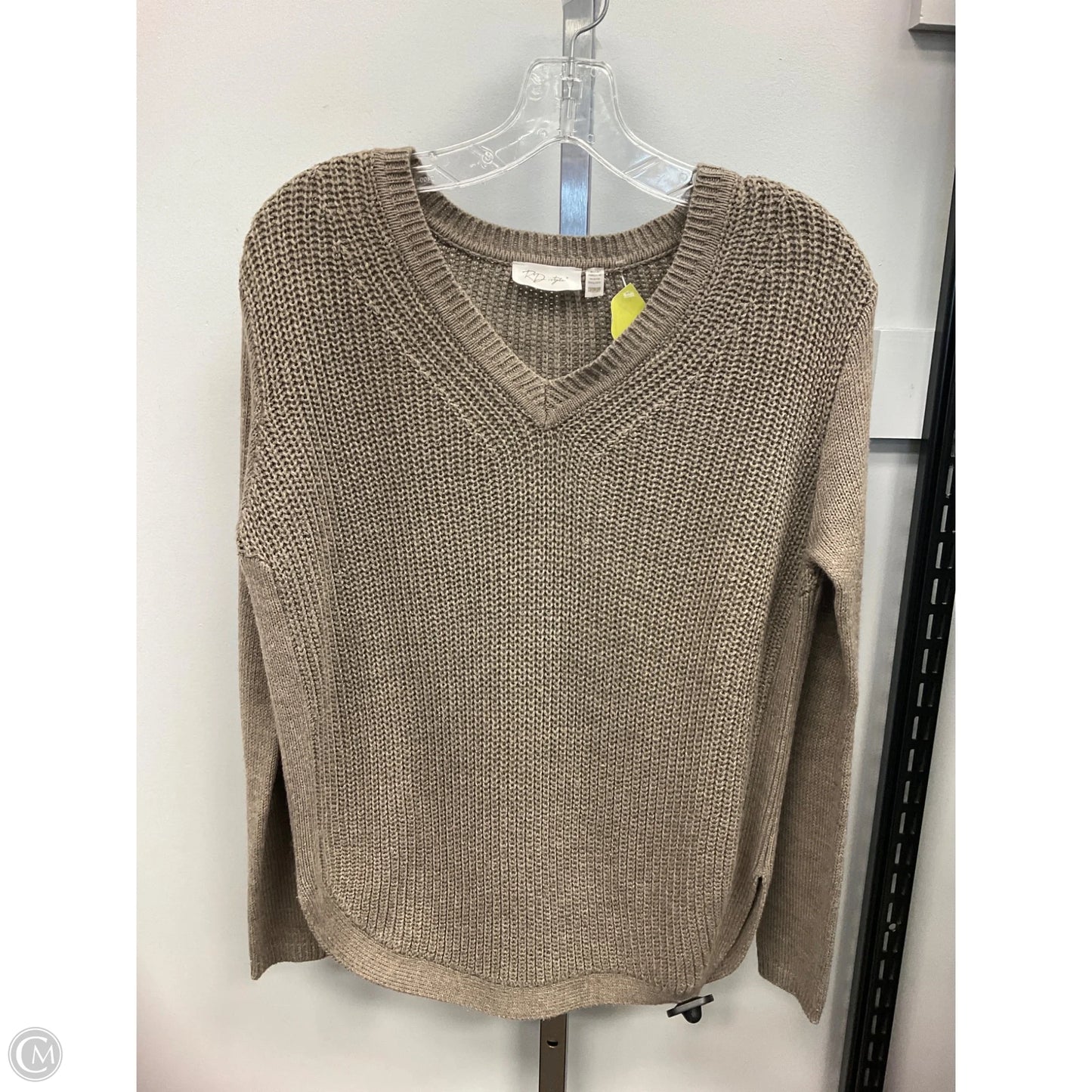 Sweater By Rd Style In Brown, Size: Xs
