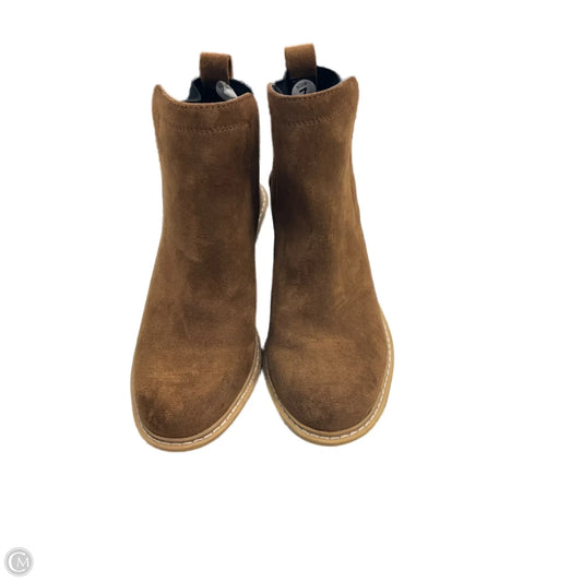 Boots Ankle Heels By Dolce Vita In Brown, Size: 7