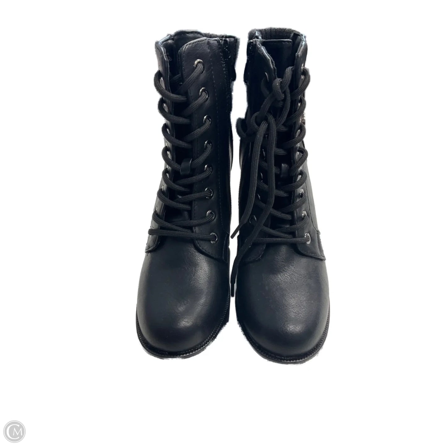 Boots Ankle Heels By Cmc In Black, Size: 8.5