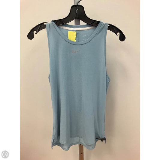 Athletic Tank Top By Nike In Blue, Size: S