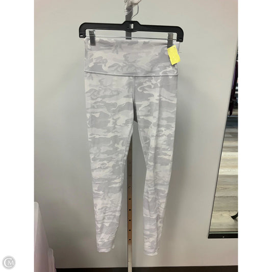 Athletic Leggings By Lululemon In Camouflage Print, Size: S