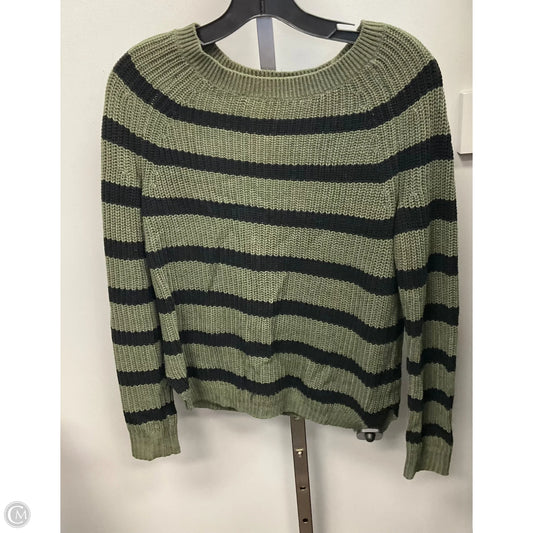 Sweater By Express In Green, Size: Xs