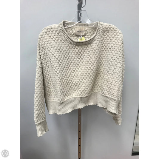 Sweater By Industry In Cream, Size: M