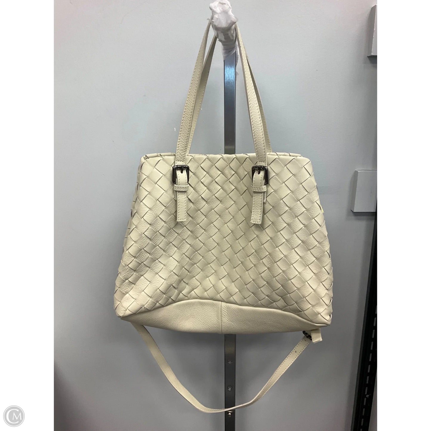 Handbag Leather By Clothes Mentor, Size: Large