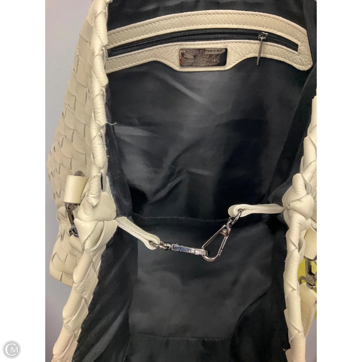 Handbag Leather By Clothes Mentor, Size: Large