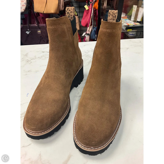 Boots Ankle Heels By Dolce Vita In Brown, Size: 8
