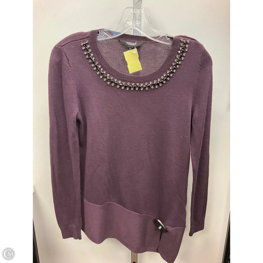 Sweater By Simply Vera In Purple, Size: Xs