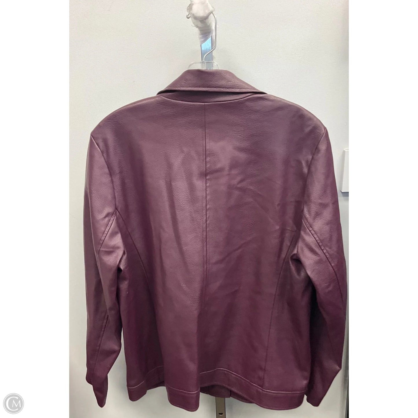 Jacket Other By Chicos In Purple, Size: Xl