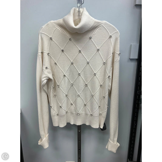 Sweater By Ontwelfth In Cream, Size: Xl