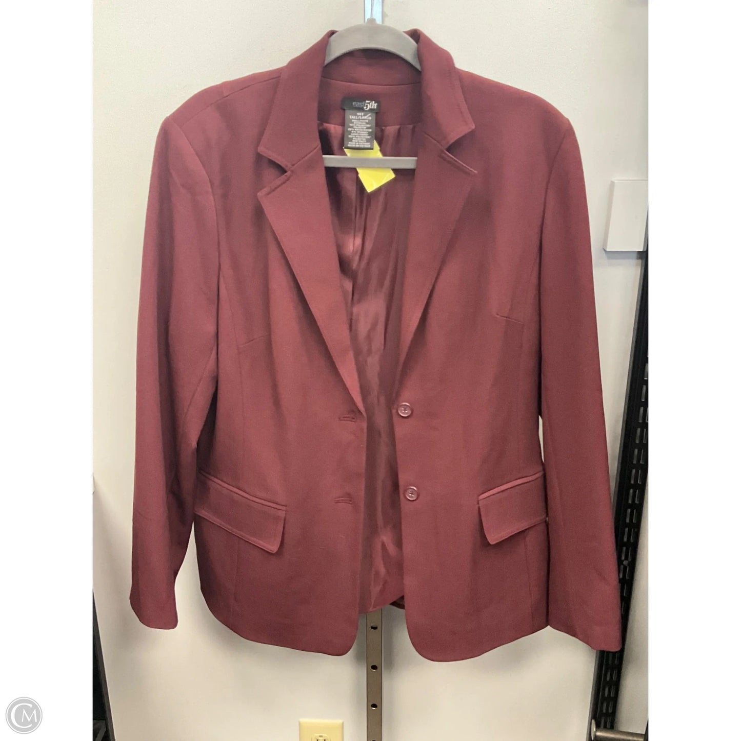 Blazer By East 5th In Maroon, Size: 14