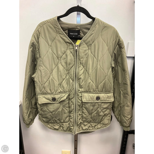 Jacket Puffer & Quilted By New Look In Green, Size: M