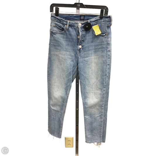Jeans Straight By Gap In Blue, Size: 8