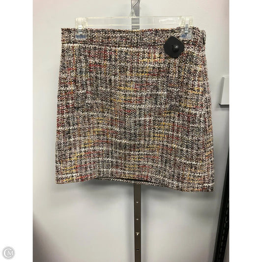 Skirt Mini & Short By Loft In Multi-colored, Size: 4