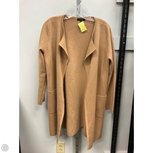 Sweater Cardigan By J. Crew In Tan, Size: Xs