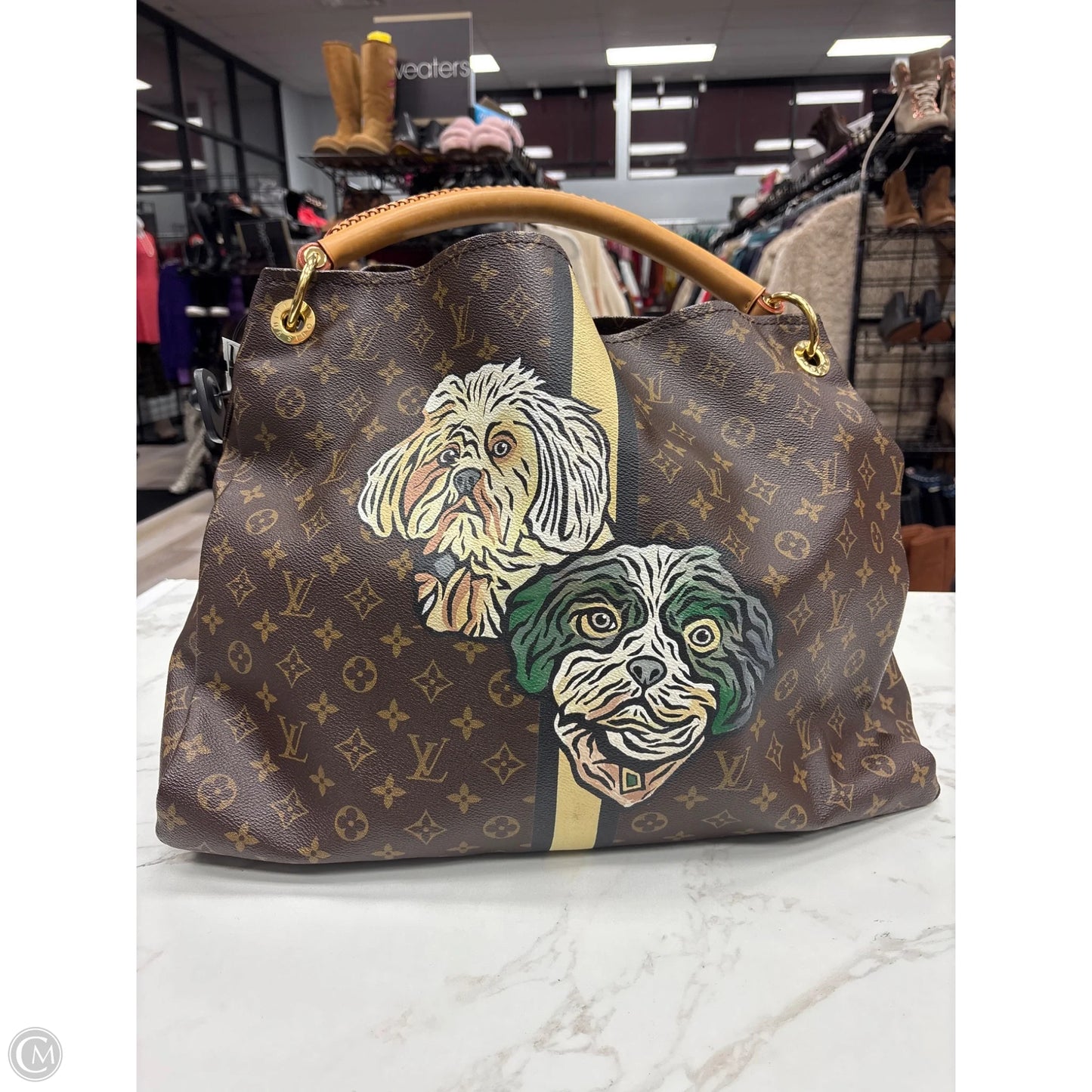 Handbag Luxury Designer By Louis Vuitton, Size: Large