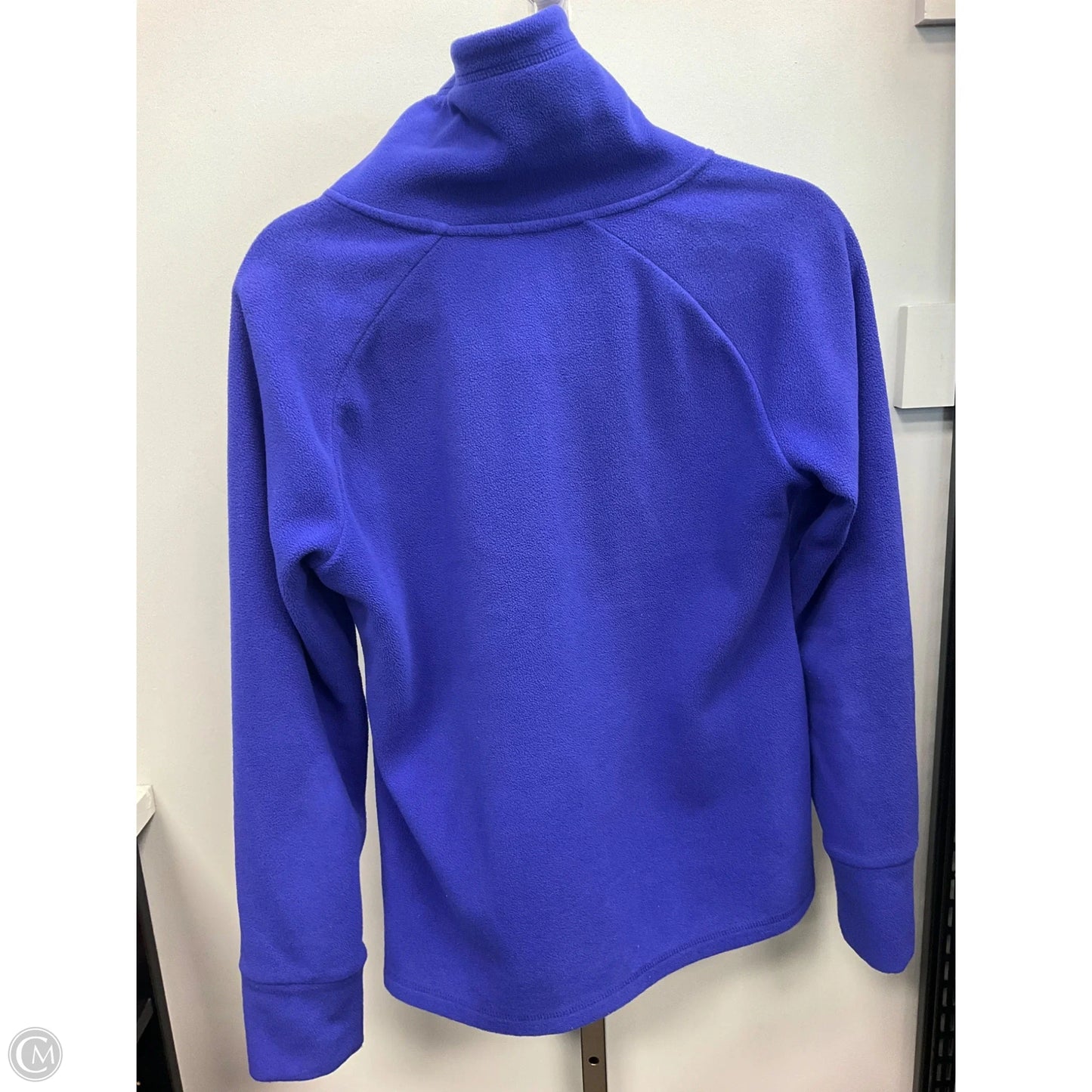 Sweatshirt Collar By Calvin Klein In Blue, Size: M