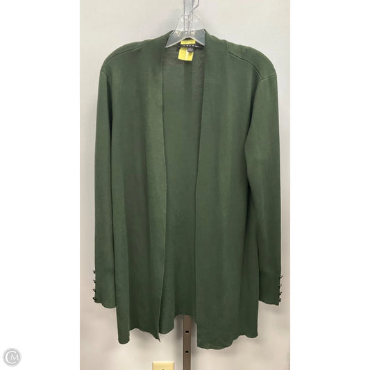 Sweater Cardigan By Cyrus In Green, Size: L